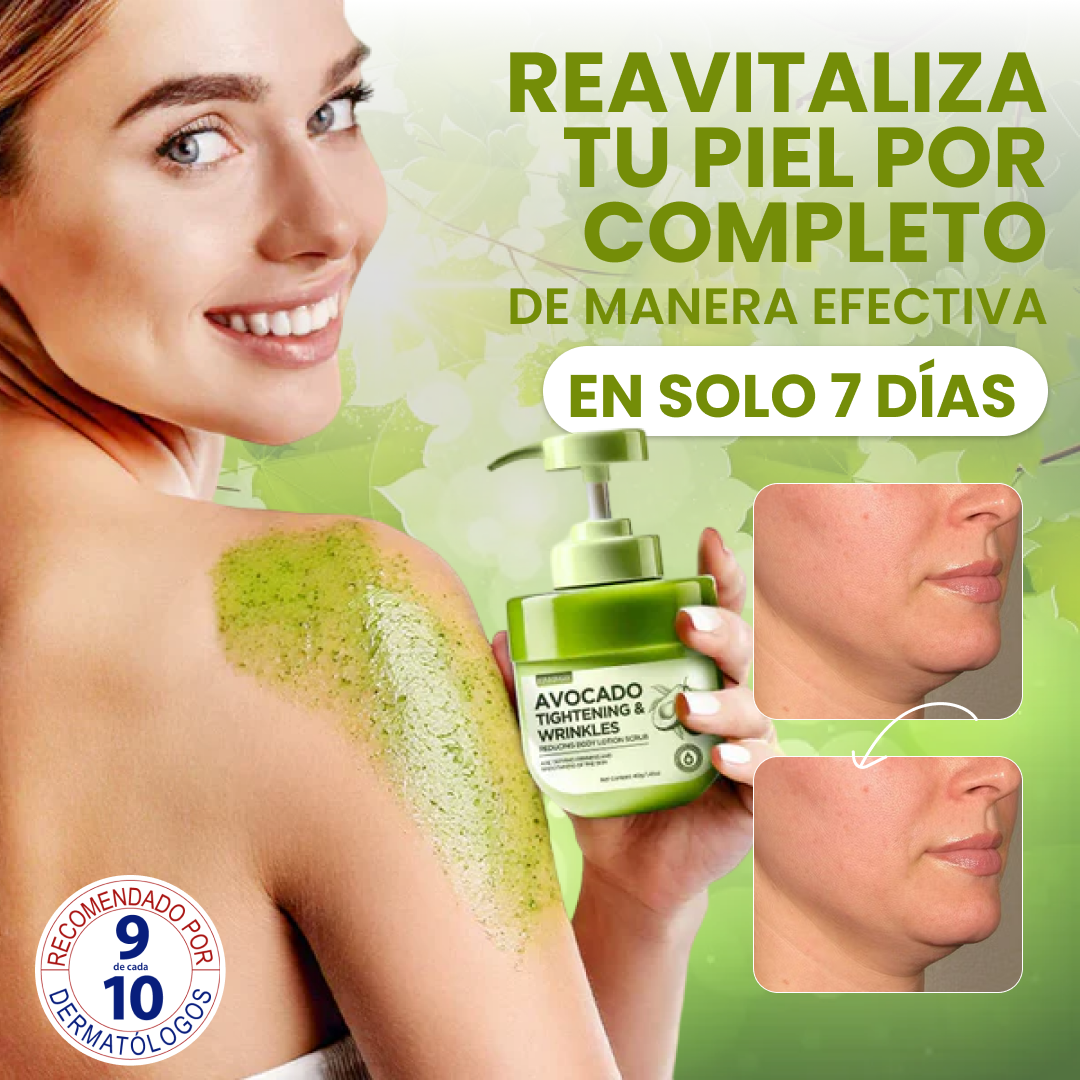 AVOCADO CREAM™ - BODY CREAM REDUCTORA Y REAFIRMANTE CON RESULTADOS VISIBLES EN 7 DIAS